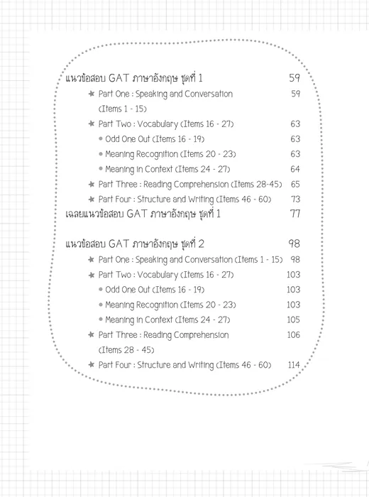 ติวเข้มตะลุยโจทย์ GAT-ENGLISH 5